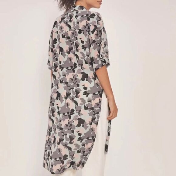 Anthropologie Maeve Rita Printed Tunic Blouse Size Small - Picture 6 of 15